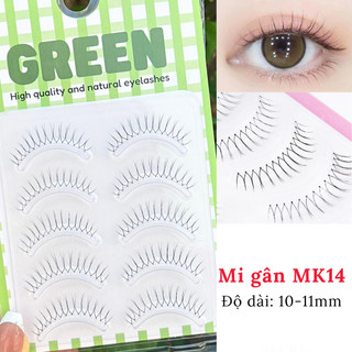 Lông mi giả hàn quốc tự nhiên gân trong 5 cặp cao cấp thuỷ mi