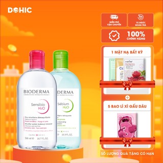 Nước Tẩy Trang Bioderma dành cho da dầu mụn và da nhạy cảm 500ml