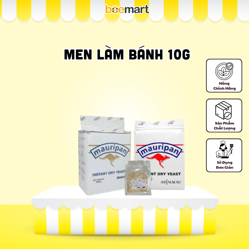 Men Làm Bánh gói nhỏ (gói 10g và 50g)
