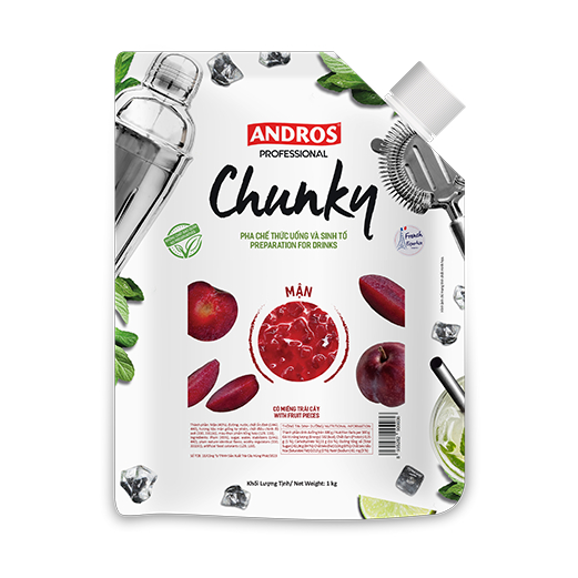 Mứt Chunky Mận (Plum Chunky) - túi 1kg.