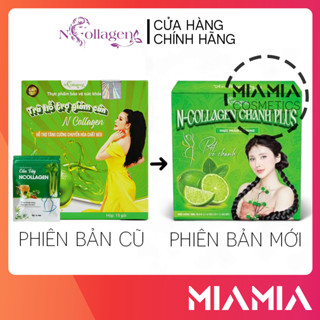 Detox Chanh Giảm Cân N Collagen 15 Gói - Trà chanh giảm cân chính hãng - 8938526572805