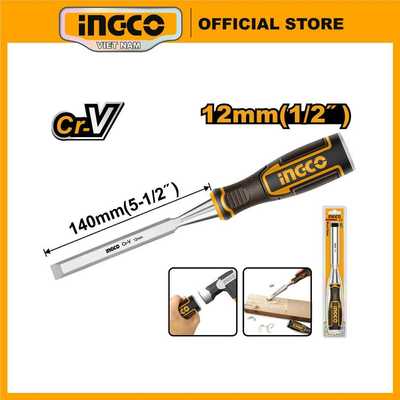 Đục gỗ INGCO HWC0812 bản rộng 12mm / HWC0816 bản rộng 16mm