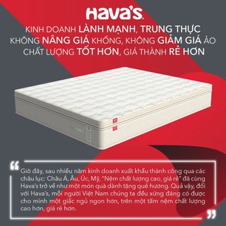 Havas | Nệm hybrid mô-đun hoá Fullmoon |
