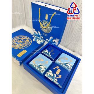 10 hộp đựng 4 bánh trung thu lý ngư - hộp 4 bánh trung thu 150g - 250g - hộp bánh trung thu mẫu mới 2024