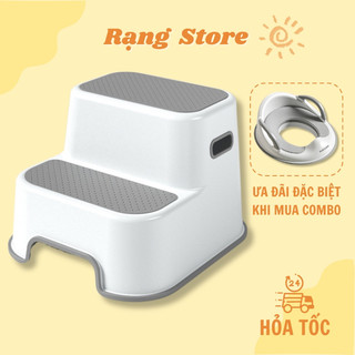 Ghế kê chân Toilet cho bé NUMbaby ghế bậc thang cho bé đa năng, ghế để chân bồn cầu gác chân cho bé chống táo bón