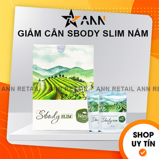 [Chính hãng] Viên Giảm Cân Nấm SBody Slim Thảo Dược (15 gói) -  An Toàn Không Gây Mệt Mỏi