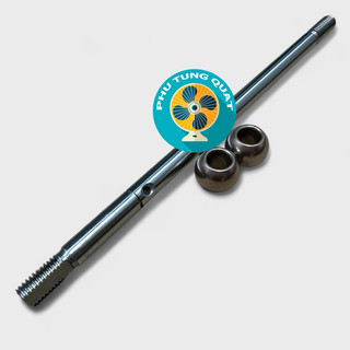 1 bộ cốt trục 19cm bạc quạt tốt bi quạt bằng thau  - phụ tùng quạt