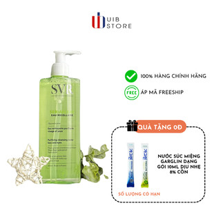 Nước Tẩy Trang SVR Sebiaclear Eau Micellaire Cho Da Dầu Mụn, Nhạy Cảm 400ml