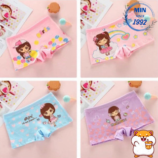 Quần chíp đùi cho bé gái hoạt hình siêu dễ thương siêu đẹp Cotton tự nhiên kháng khuẩn cao cấp