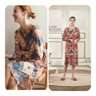Đầm thun có 2 túi xuất Hàn dư, L'affair