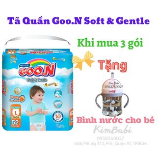 Tã quần goon goon soft & gentle size m58/l52/xl50/xxl48 miếng