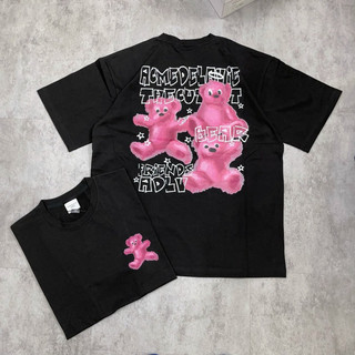 [ CHÍNH HÃNG ] Áo thun ADLV CRAYON THREE BEAR ARTWORK SHORT SLEEVE