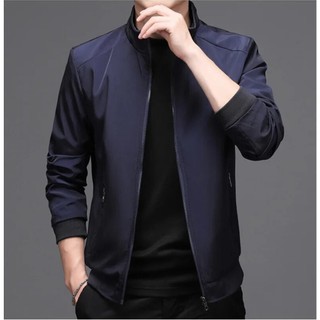 Áo khoác dù nam cao cấp, đi mưa, nắng, chất vải dù cán dày 2 lớp-CR