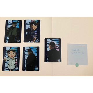 Thẻ conan Tàu ngầm sắt màu đen pack nhân vật card