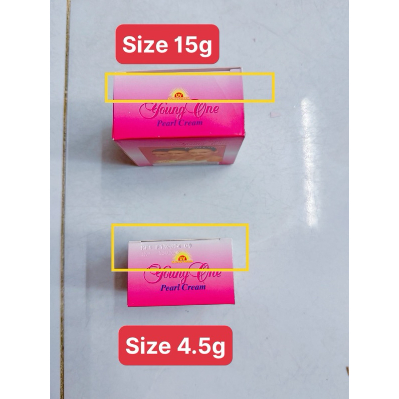 lẻ 1 hộp kem young one 15gram ( xù ) lớn