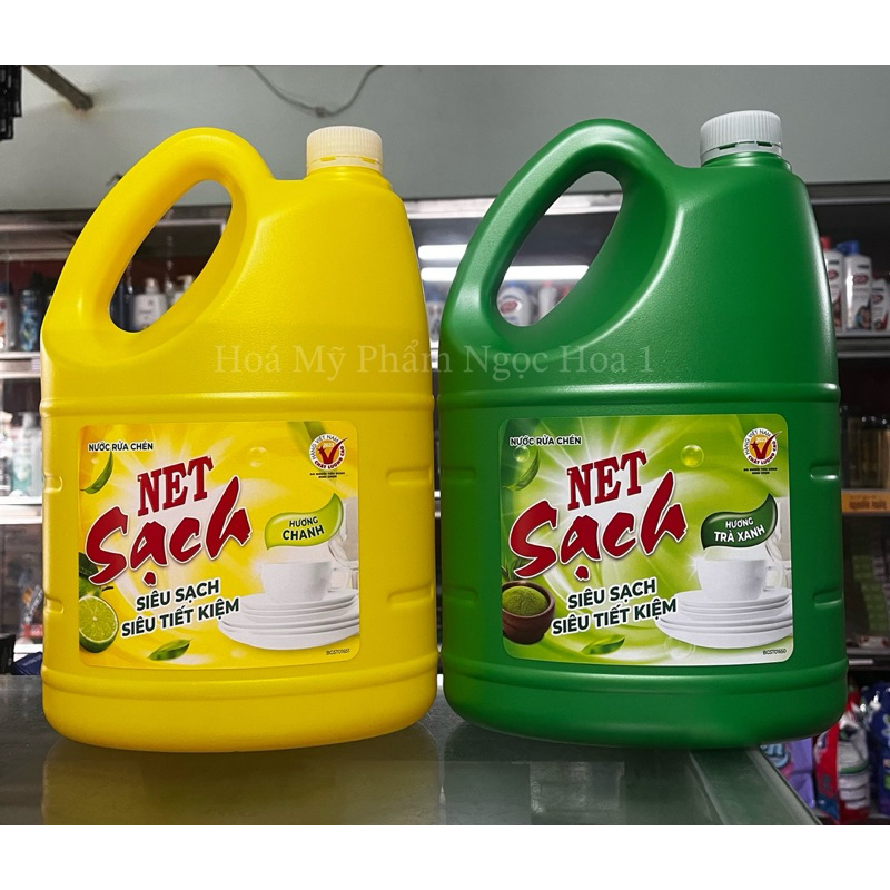NƯỚC RỬA CHÉN SẠCH 3,8Kg