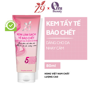 Kem làm sạch tế bào chết z9 sạch da, trắng sáng mịn màng 80g z06
