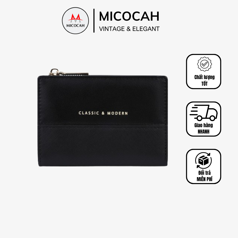 Ví Nữ Ngắn Mini Cầm Tay TAILIAN Đựng Tiền Đựng Thẻ Nhỏ Gọn Da Cao Cấp Cực Đẹp 𝐓𝐋𝟕𝟔 - Micocah Mall