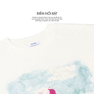Áo Thun Levents 2Lip/ Cream Tee 100% Cotton Unisex T-shirt Oversized