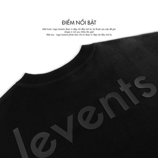 Áo Thun Levents Capsule Tee Tee 100% Cotton Unisex T-shirt Oversized