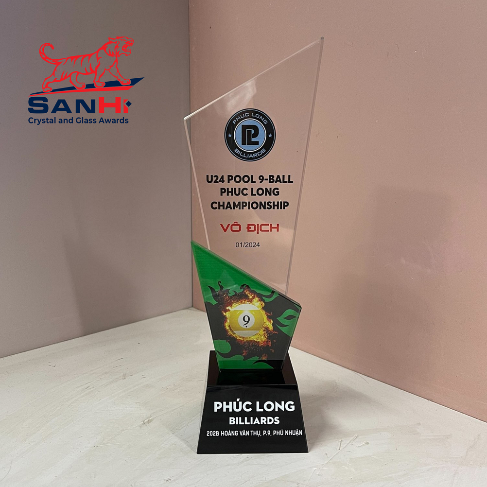 Cúp pha lê giải đấu Bida/Billiards