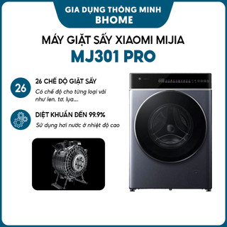 Máy giặt sấy xiaomi mijia mj301 pro – sấy khô bằng hơi nước, new 2024