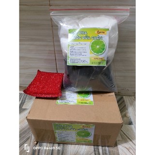 bột pha nước rửa chén 10l hương chanh (LA) 'tặng cước