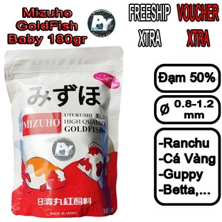 🐠 Mizuho GoldFish Food Baby - Thức Ăn Tốt Nhất cho cá vàng, ranchu, ruykin, yanbao. Dòng mới dành cho cá baby và cá lớn