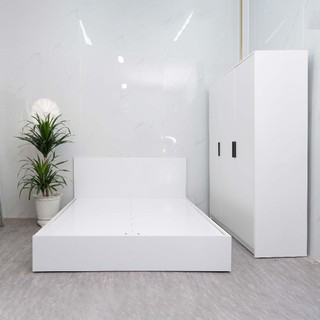  Giường Ngủ hiện đại, chất liệu Gỗ MDF xuất khẩu, Bảo Hành 12 tháng