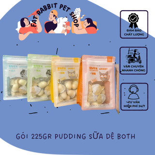 gói 225gr pudding sữa dê both bổ sung canxi & dinh dưỡng cho cún miu 🐶🐱🐶fat rabbit🐱freeship🐱hỏa tốc nội thành