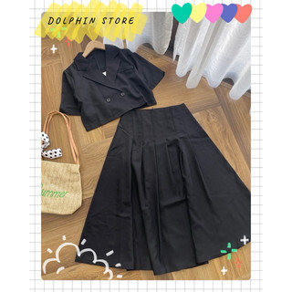 [DOLPHIN BIGSIZE] - Set đồ vest bigsize - Set đồ công sở bigsize nữ
