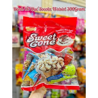 LẺ🍦 Bánh Ốc Quế Socola Sweet Gone 🍬