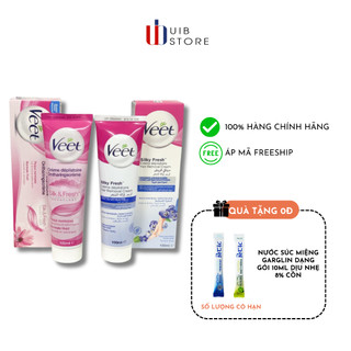 Kem Tẩy Lông Veet Xanh và Hồng 100ml