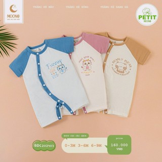 [Moon] Body moon chất petit mềm mịn mát cho bé từ sơ sinh - 9M
