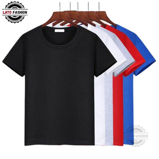 Áo thun trắng trơn nam nữ 𝗔𝗧𝗧 form rộng phong cách hàn quốc vải cotton mịn ( Nhiều Màu)