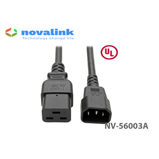 Dây nguồn nguồn PDU, UPS, Server chuẩn C14 C19 tiết diện lõi đồng 3 x 2.08mm tiêu chuẩn UL