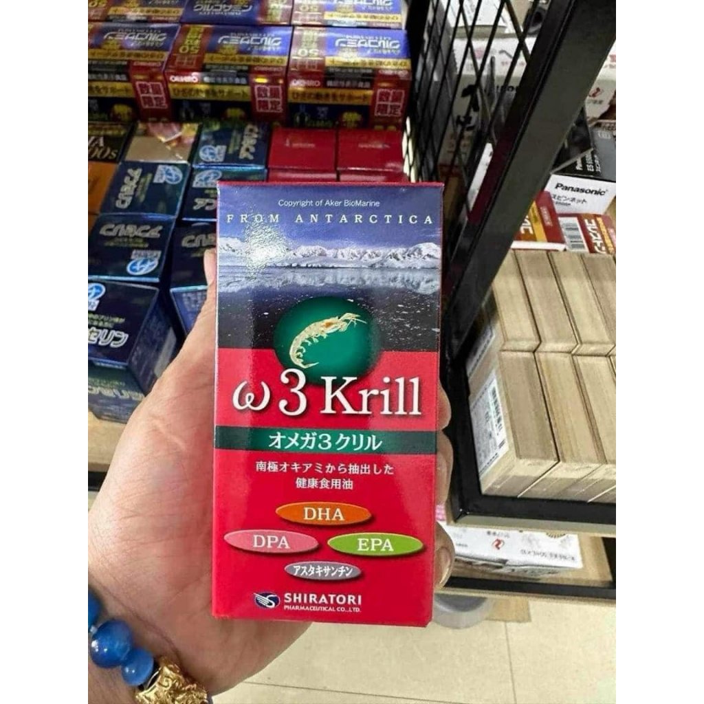 Viên Uống Nhuyễn Thể Omega3 Krill Nhật Bản