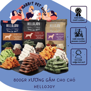 800gr xương gặm cho chó hellojoy🐶fat rabbit🐱freeship🐱hỏa tốc nội thành