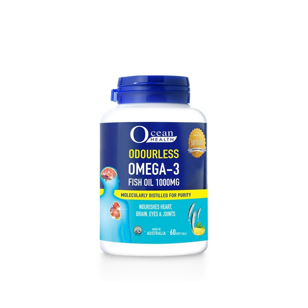 Dầu cá Omega 3 Fish Oil 1000mg Ocean Health (Date 05/2028)