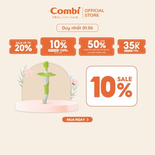 (DUY NHẤT 1/6 - GIẢM 10%) Bàn chải đánh răng Combi các bước