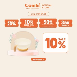 (DUY NHẤT 1/6 - GIẢM 10% BÁT ĂN MÀU CAM) Bát ăn sâu lòng Combi