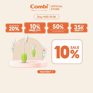 (DUY NHẤT 1/6 - GIẢM GIÁ 10%) Bộ cây rửa bình sữa và phụ kiện