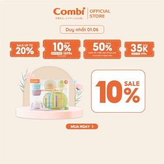 (DUY NHẤT 1/6 - GIẢM GIÁ 10%) Bộ đồ ăn tổng hợp 14 món Combi
