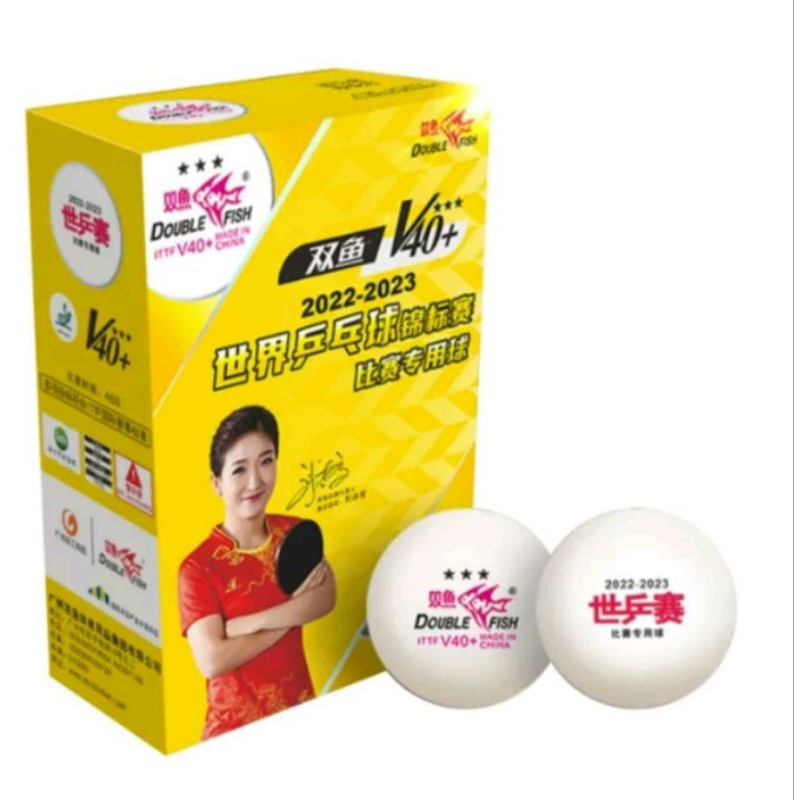 Quả bóng bàn thi đấu V40+ Song ngư, Nơi bán dụng cụ bóng bàn chính hãng giá tốt