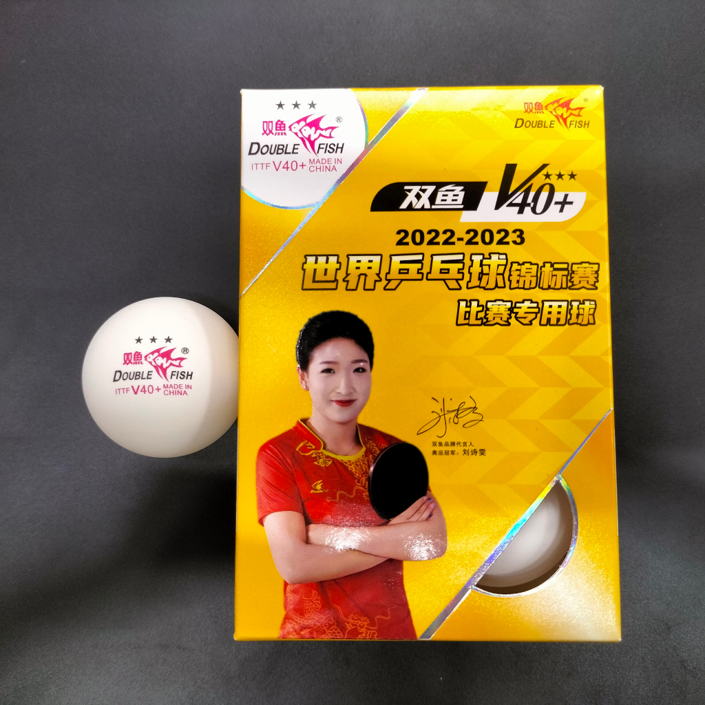 Quả bóng bàn thi đấu V40+ Song ngư, Nơi bán dụng cụ bóng bàn chính hãng giá tốt