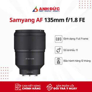 Ống kính Samyang AF 135mm f/1.8 FE for Sony E - Hàng Chính Hãng