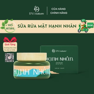 Sữa rửa mặt Hạnh Nhân DVi Nature