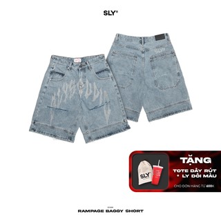Quần đùi ống rộng SLY Rampage Baggy Jeans Short