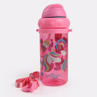 Bình nước Smiggle có dây đeo cho bé 430ml.