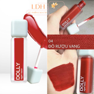 Son kem lì bền màu Dolly Super matte, không chì, lâu trôi